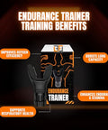 Fit Fusion Labs Endurance Trainer Adjustable Breathing Resistance Trainer For Wellness Stamina & Performance Compact Silicone Trainer For Fitness & Daily Use