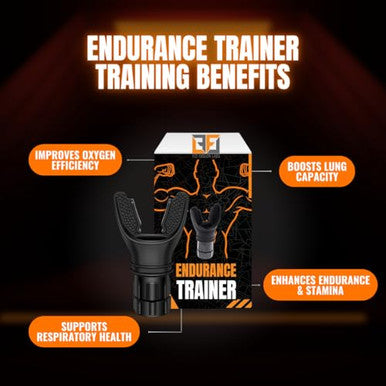 Fit Fusion Labs Endurance Trainer Adjustable Breathing Resistance Trainer For Wellness Stamina & Performance Compact Silicone Trainer For Fitness & Daily Use