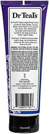 Dr Teal'S Foaming Bath And Lotion Set (2 Pack 42Oz Total) 34Oz Relax & Relief Eucalyptus & Spearmint Foaming Bath 8Oz Nighttime Therapy Melatonin Body Lotion At Home Spa Kit