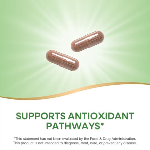 Nature'S Way Resveratrol Supports Antioxidant Pathways Helps Neutralize Free Radicals With Polyphenols From Red Wine Extract 75Mg Per 2-Capsule Serving Vegan 60 Capsules (Packaging May Vary)