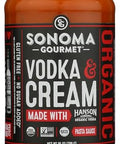 Sonoma Gourmet, Pasta Sauce Vodka Cream Organic, 25 Ounce