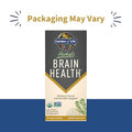 Garden Of Life Brain Health Supplement With Organic Lion S Mane & Turmeric Non-Gmo Gluten-Free Mint Flavor - For Memory Focus & Healthy Brain Function