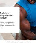 Thorne - Calcium-Magnesium Malate - Optimally Absorbed Magnesium & Calcium Mineral Supplement - Supports Bone Muscle Lung & Heart Health - Third-Party Certified - Dairy & Gluten-Free 240 Capsules