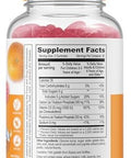 Lifeable Vitamin C Kids + Calcium With Vitamin D Kids Gummies Bundle Great Tasting Vitamin Supplement Gluten Gmo Chewable Gummy