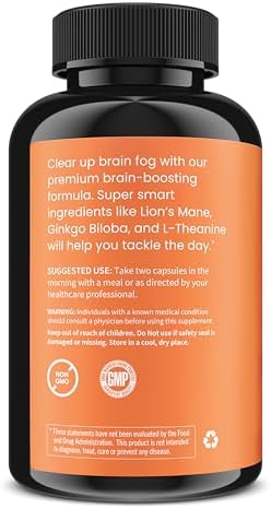 Wellpath Mind Brain Supplement For Memory And Focus With Lion'S Mane Ginkgo Biloba And L-Theanine For Long Term Cognitive Support Vegan Non-Gmo 60 Ct