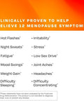 Amberen Menopause Supplement For Women 120 Capsules Clinically Proven Helps Support Hormone Balance Helps Relieve 12 Menopause Symptoms: Hot Flashes Night Sweats Mood Swings And More
