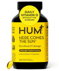 HUM Here Comes The Sun Immune Support Supplement with Vitamin D Supplements for Women and Men for a Healthy Immune System D3 Vitamin Supports Bone Health 30 Capsules