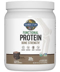 Garden Of Life Organic Vegan Protein Powder 20G Plant Based Protein With Calcium D3 K2 Mk-7 & Magnesium For Bone Strength Prebiotics & Probiotics For Digestion Brownie Bites Flavor 14 Servings