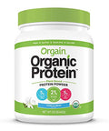 Orgain Organic Plant Based Protein Powder Creamy Chocolate Fudge 1.02 Pound Organic Plant Based Protein Powder Vanilla Bean Vegan Low Net Carbs Non Dairy Gluten 1.02 Pound