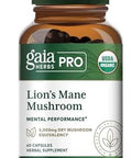 Gaia Herbs Pro Lion'S Mane Mushroom 60 Caps