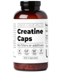 Santa Cruz Paleo Creatine Capsules Supports Muscle Growth & Energy Gluten Free Keto Sugar Free Paleo No Fillers Or Additives Creatine Monohydrate Pills 2500Mg 100 Servings 300 Capsules