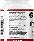 Interplexus Thyrodyne Iodine Tyrosine & Plant Extracts For Thyroid Support Gluten Dairy Soy 60 Capsules (30 Servings)