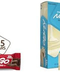 Nugo Protein Bar Chocolate & Peanut Butter Chocolate 11G Protein 170 Calories Gluten 15 Count Bundle