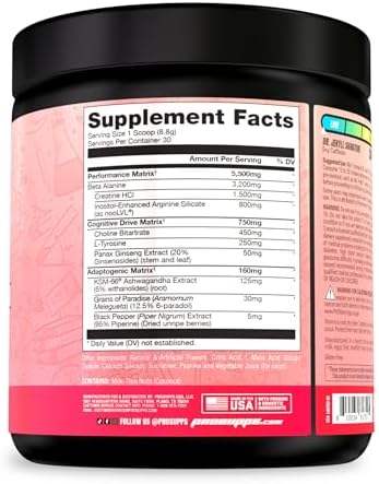 Prosupps Dr. Jekyll Performance Pre-Workout Strawberry And Creatine 300 Bundle