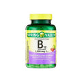 Spring Valley Vitamin B12 2500 mcg B12 Quick Dissolve Cherry Flavor Tablets Dietary Supplement Vitamin B12 120 Count + DRI Store +Sticker