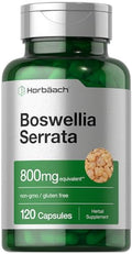 Horbaach Boswellia Serrata Extract Capsules 120 Count