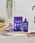 Dr Teal'S Foaming Bath With Pure Epsom SaltSleep Blend With MelatoninLavender & Chamomile Essential Oils34 Fl Oz (Pack Of 4)