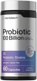 Horbaach Probiotic 100 Billion Cfu 60 Capsules