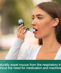 Giyosk Breathing Exercise Device For Lungs Lung Expansion And Mucus Relief Device Portable Expiratory Breathing Exerciser With A Set Of Accessories Breathing Trainer For Lung Cleanse(Green)