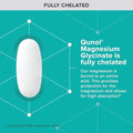 Qunol Magnesium Glycinate 300mg 100% Glycinate Chelated Magnesium Supplement 150ct Tablets