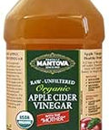 Organic Apple Cider Vinegar With The Mother 68 oz -100% USDA Certified Organic - Raw, Unfiltered