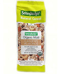 Seitenbacher Muesli #21 Organic Oat and Barley Muesli with Cashews and Almonds, Wheat Free, 3 pack 16-Ounce bag, made in Germany