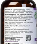 Amino Acid 750 Mg 120 Veg Capsules