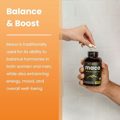 Nutrachamps Complete Hormonal & Metabolic Support: Maca & Berberine Duo