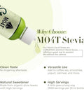 MO4T Liquid Stevia Drops ÃƒÆ’Ã†â€™Ãƒâ€šÃ‚Â¢ÃƒÆ’Ã‚Â¢ÃƒÂ¢Ã¢â€šÂ¬Ã…Â¡Ãƒâ€šÃ‚Â¬ÃƒÆ’Ã‚Â¢ÃƒÂ¢Ã¢â‚¬Å¡Ã‚Â¬Ãƒâ€¦Ã¢â‚¬Å“ Natural Sweetener with Zero Calories ÃƒÆ’Ã†â€™Ãƒâ€šÃ‚Â¢ÃƒÆ’Ã‚Â¢ÃƒÂ¢Ã¢â€šÂ¬Ã…Â¡Ãƒâ€šÃ‚Â¬ÃƒÆ’Ã‚Â¢ÃƒÂ¢Ã¢â‚¬Å¡Ã‚Â¬Ãƒâ€¦Ã¢â‚¬Å“ 3 Clean Ingredients ÃƒÆ’Ã†â€™Ãƒâ€šÃ‚Â¢ÃƒÆ’Ã‚Â¢ÃƒÂ¢Ã¢â€šÂ¬Ã…Â¡Ãƒâ€šÃ‚Â¬ÃƒÆ’Ã‚Â¢ÃƒÂ¢Ã¢â‚¬Å¡Ã‚Â¬Ãƒâ€¦Ã¢â‚¬Å“ 8.45 oz (250ml) Clear Sweet Drops - No Bitter Aftertaste, Liquid Sugar Alternative, Zero Calorie.