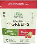 Terra Origin Healthy Greens Powder Supplement Superfood Digestive Enzyme & Probiotic Blends Immune Gut And Digestive Support For Women Tropical Passion Fruit (30 Servings)