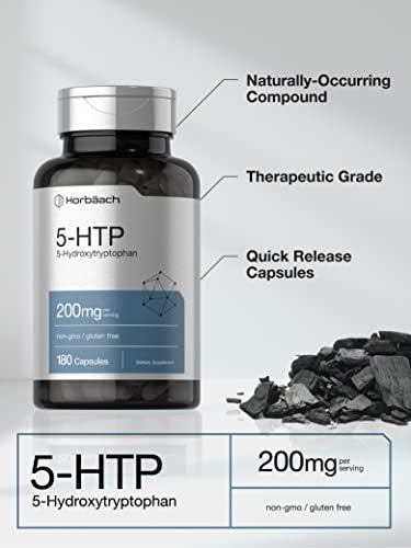 Horbaach 5Htp Supplement 180 Capsules 200Mg