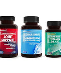 BioEmblem Triple Magnesium Complex and Vitamin D3 K2 and Joint Support
