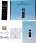 EasyaHome Easya Home Tens Unit Muscle Stimulator Electronic Pulse MassagerEms Tens MachinePain Relief Therapy Pain Management DeviceBacklit Lcd Display Otc Home Use - Fsa Eligible Handheld Ehe010