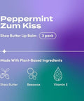 Zum Indigo Wild Kiss Stick - Natural Lip Balm With Organic Beeswax Sunflower Oil & Vitamin E - Flavored Hydrating Lip Moisturizer - Tangerine (3 Pack)