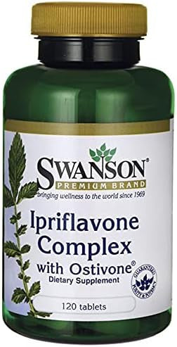 Swanson Ipriflavone Complex with Ostivone 120 Tabs (4 Pack)