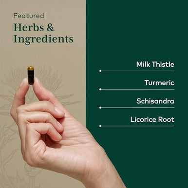 Gaia Herbs Pro Daily Liver Pro Natural Liver Support With Milk Thistle Licorice Root Turmeric Root & More Vegan Organic & Gluten 120 Liquid Phytocaps (60 Servings)