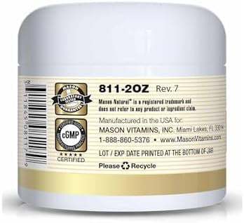 Mason Natural Vitamin E 6000Iu Skin Cream 2Oz