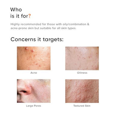 Minimalist Face Wash For Oily Acne Prone Skin | Salicylic Acid 2% Anti Acne Face Cleanser With Lha & Zinc | Sulphate Free Gentle Bha Liquid Exfoliant | For Women & Men | 3.4 Fl Oz / 100 Ml