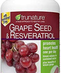 Trunature Grape Seed & Resveratrol 150 Softgels Bottle