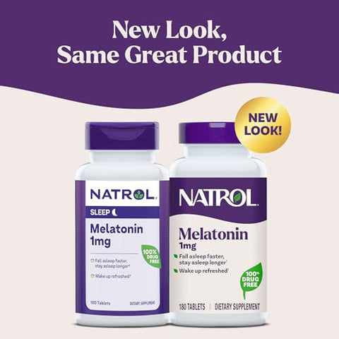 Natrol 1Mg Melatonin Tablets