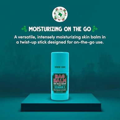 Bag Balm Original Skin Moisturizer Stick With Vitamin E Hydrating & Soothing Balm For Dry Skin Chapped Lips & Cracked Hands Made In The Usa Paraben & Cruelty Twistup Skin Care 1Oz