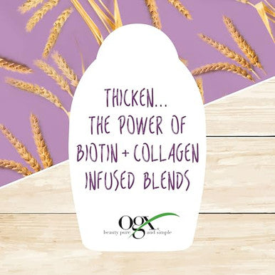 Ogx Thick and Full Biotin and Collagen Weightless Oil Mist 4 Fl Oz 2 Pack