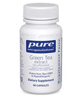 Pure Encapsulations Green Tea extract decaf 60 vegcaps