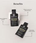 Cymbiotika Activated Charcoal Liquid Supplement Packets From Coconuts For Bloating Gut Health & Digestive Support Helps Detox Vitamin E Lemon Cream Flavor Vegan 26 Pack