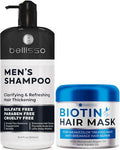 Bellisso Shampoo For Men And Biotin Hair Mask