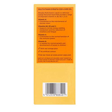 Minadex Multivitamin Liquid Orange 300ml
