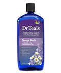 Dr Teals Melatonin Sleep Bath Set (Foaming Bath (34 Oz)Body Lotion (8 Oz)& Sleep Spray (6Oz) - Stress Relief Lavender & Melatonin Promotes Better Sleep