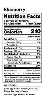 RXBAR Protein Bar, Variety Pack, 5 Flavors (6 Boxes, 24 Bars)