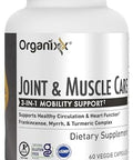 Organixx Magnesium Glycinate (60 Caps) and Joint and Muscle Care Turmeric (60 Caps) Bundle