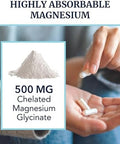 Vitamin D3 K2 And Magnesium Glycinate Supplement Bone Heart And Muscle Support With 5000 Iu D3 K2 Mk7 And 500Mg Magnesium High Absorption Immune & Nerve Support 60 Servings Each